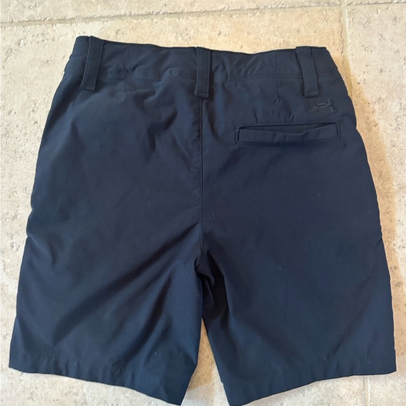 Boy’s Under Armour Quick Dry Black Shorts - Picture 5 of 6